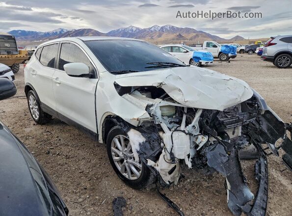 JN1BJ1AV3NW345407 2022 NISSAN ROGUE White Front right