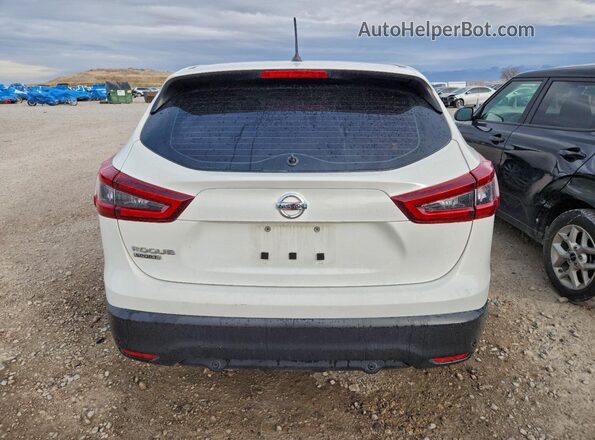 JN1BJ1AV3NW345407 2022 NISSAN ROGUE White Rear view
