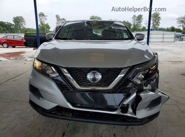 JN1BJ1AV4MW318246 2021 NISSAN ROGUE Серебряный Вид спереди