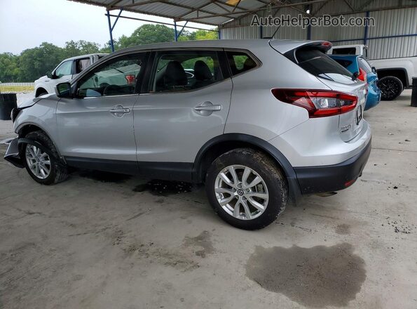 JN1BJ1AV4MW318246 2021 NISSAN ROGUE Серебряный Задняя левая четверть