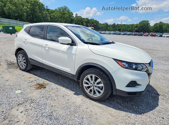 JN1BJ1AV4NW342225 2022 NISSAN ROGUE Белый Передняя правая четверть