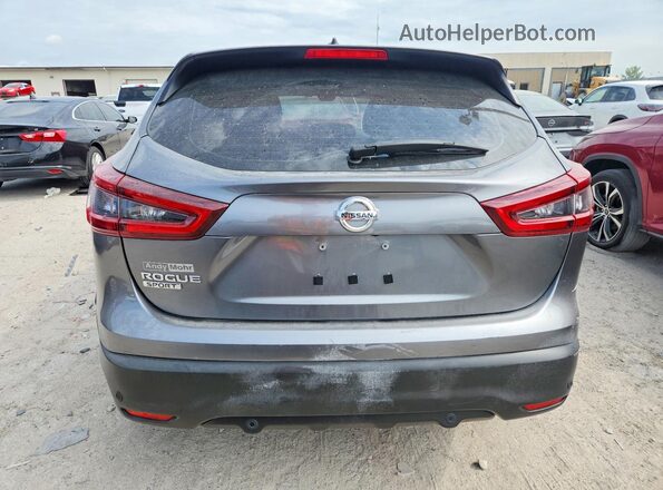 JN1BJ1AV4NW582147 2022 NISSAN ROGUE Silver Rear view