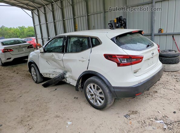 JN1BJ1AV5MW301844 2021 NISSAN ROGUE White უკანა მარცხენა