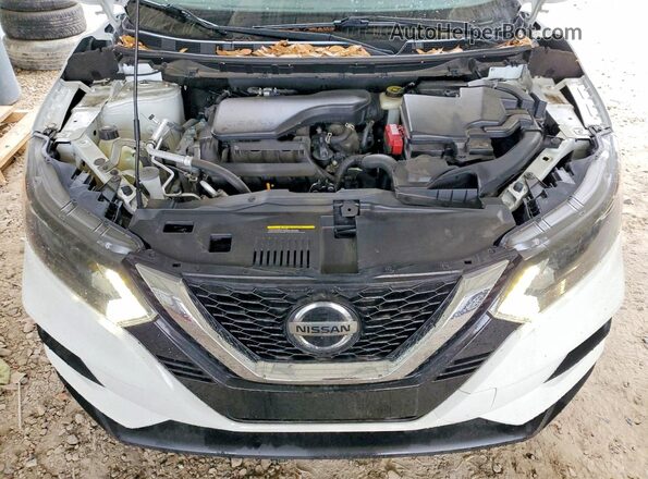 JN1BJ1AV5MW301844 2021 NISSAN ROGUE White ძრავის განყოფილების ხედი