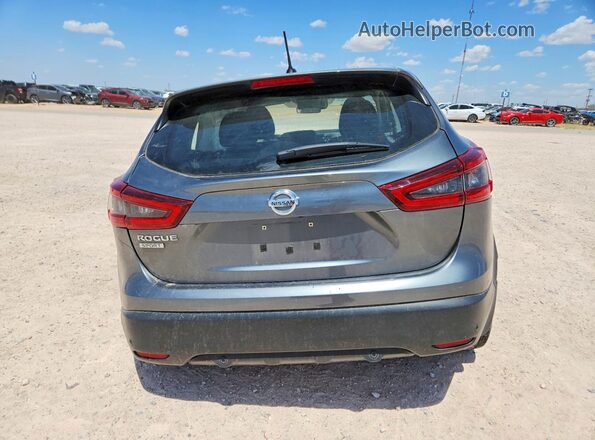 JN1BJ1AV5MW570801 2021 NISSAN ROGUE Gray Widok z tyłu