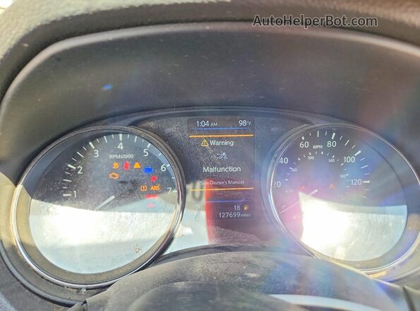 JN1BJ1AV5MW570801 2021 NISSAN ROGUE Gray Widok zestawu wskaźników