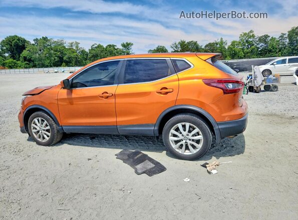 JN1BJ1AV8MW317360 2021 NISSAN ROGUE Orange Tył lewy