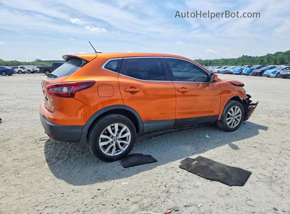 JN1BJ1AV8MW317360 2021 NISSAN ROGUE Orange Tył prawy