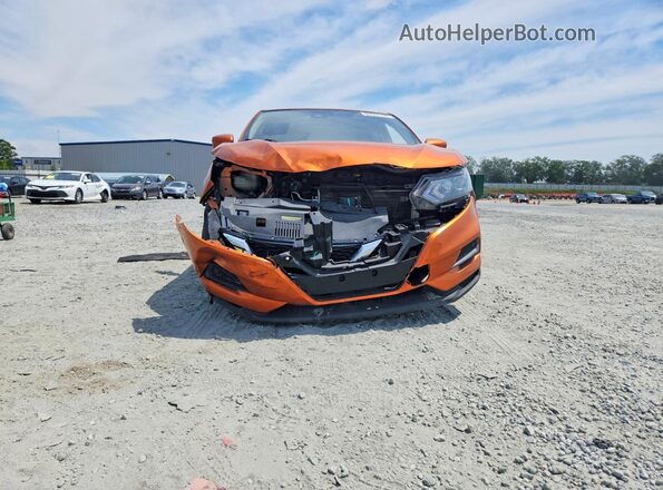 JN1BJ1AV8MW317360 2021 NISSAN ROGUE Orange Widok z przodu