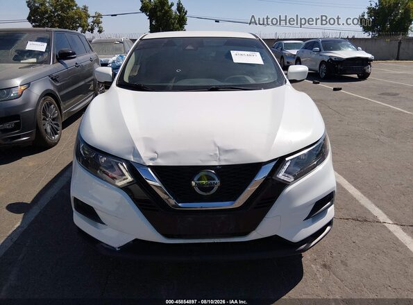 JN1BJ1AV9MW312832 2021 NISSAN ROGUE Белый Вид спереди