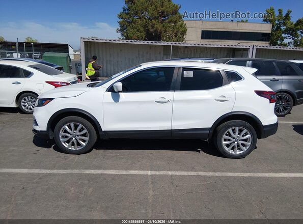 JN1BJ1AV9MW312832 2021 NISSAN ROGUE Белый Панорамный вид салона 360°