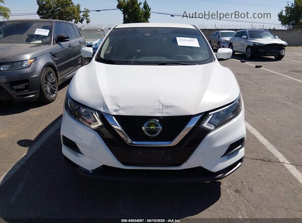 JN1BJ1AV9MW312832 2021 NISSAN ROGUE Белый Вид щитка приборов