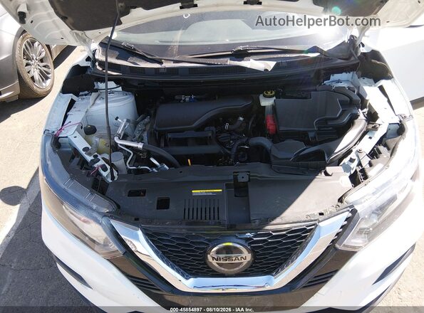 JN1BJ1AV9MW312832 2021 NISSAN ROGUE Белый Вид сзади