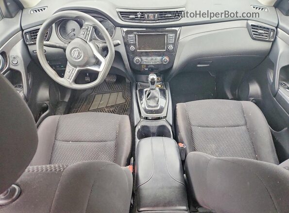 JN1BJ1AW1MW425635 2021 NISSAN ROGUE Gray Vista del salpicadero