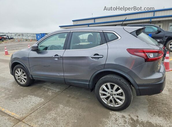 JN1BJ1AW1MW425635 2021 NISSAN ROGUE Gray Trasero izquierdo