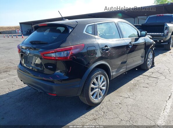 JN1BJ1AW2MW421884 2021 NISSAN ROGUE Black Trasero derecho