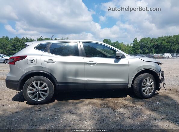 JN1BJ1AW2MW664806 2021 NISSAN ROGUE Silver Vista interior trasera