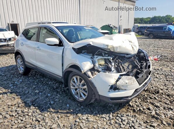 JN1BJ1AW6MW429728 2021 NISSAN ROGUE Белый Передняя правая четверть