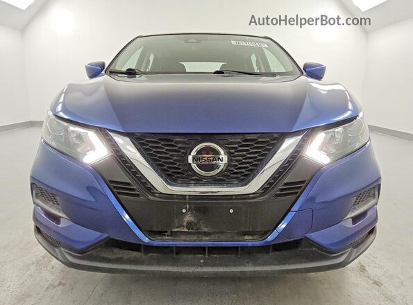 JN1BJ1AW6MW438266 2021 NISSAN ROGUE Blue წინა ხედი