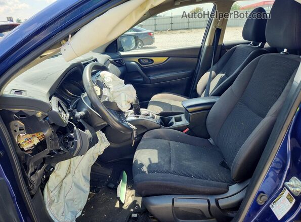 JN1BJ1AW7MW439748 2021 NISSAN ROGUE Blue Widok wnętrza z przodu