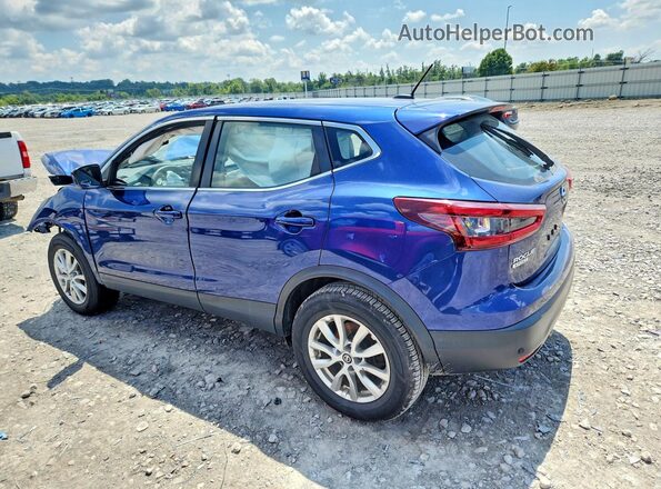 JN1BJ1AW7MW439748 2021 NISSAN ROGUE Blue Tył lewy