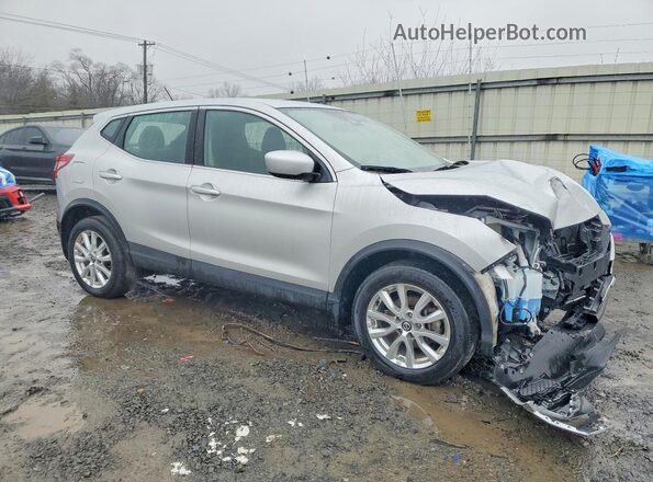 JN1BJ1AW7MW667944 2021 NISSAN ROGUE Silver Przód prawy