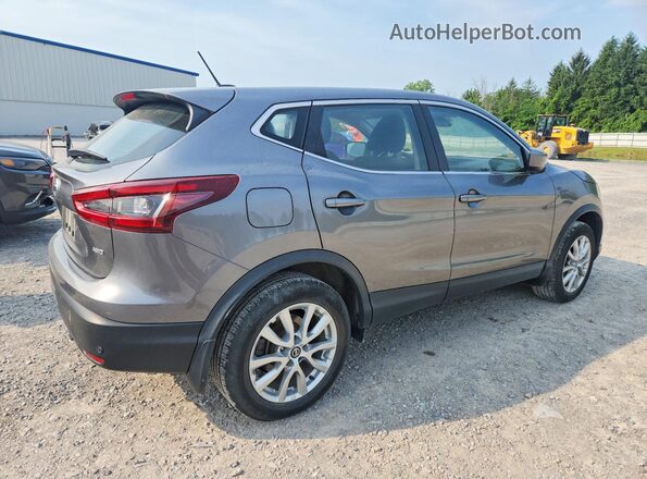 JN1BJ1AW7MW673453 2021 NISSAN ROGUE Gray უკანა მარჯვენა