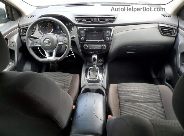 JN1BJ1AW8MW669105 2021 NISSAN ROGUE Gray წინა პანელის ხედი
