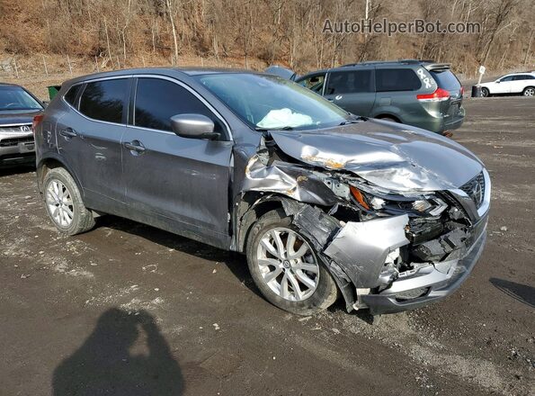 JN1BJ1AW9MW671297 2021 NISSAN ROGUE Gray Przód prawy