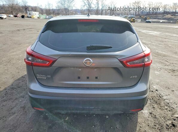 JN1BJ1AW9MW671297 2021 NISSAN ROGUE Gray Widok z tyłu