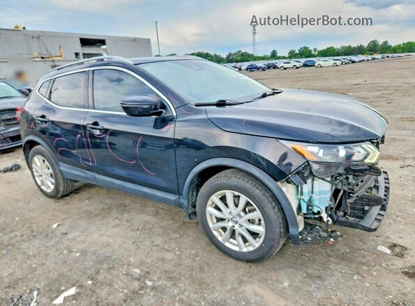 JN1BJ1BV1MW567764 2021 NISSAN ROGUE Черный Передняя правая четверть
