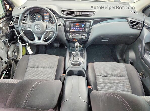 JN1BJ1BV1MW567764 2021 NISSAN ROGUE Черный Вид панели приборов