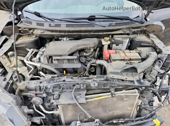 JN1BJ1BV1MW567764 2021 NISSAN ROGUE Черный Вид задней части салона
