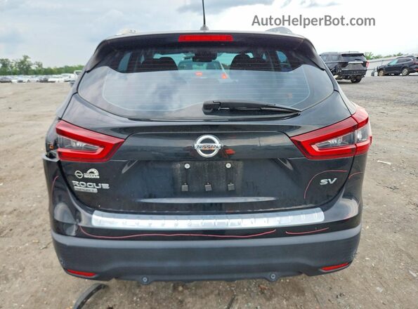 JN1BJ1BV1MW567764 2021 NISSAN ROGUE Черный Вид сзади