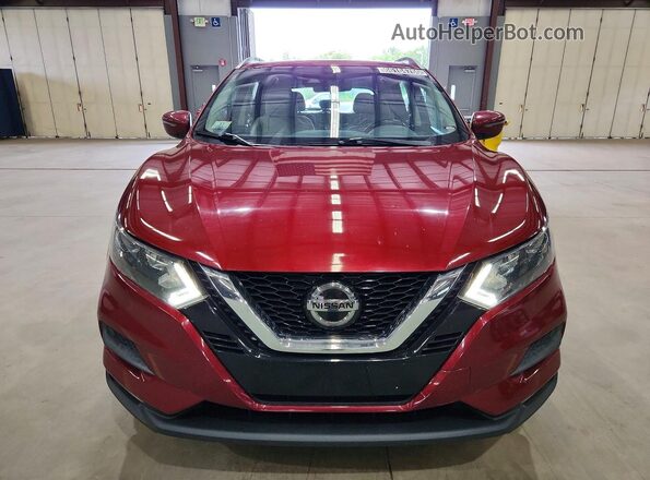 JN1BJ1BV6MW306453 2021 NISSAN ROGUE Red წინა ხედი
