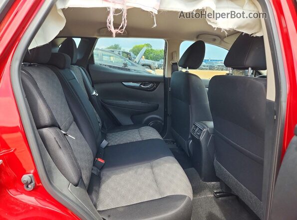 JN1BJ1BV9MW322243 2021 NISSAN ROGUE Red უკანა სალონის ხედი