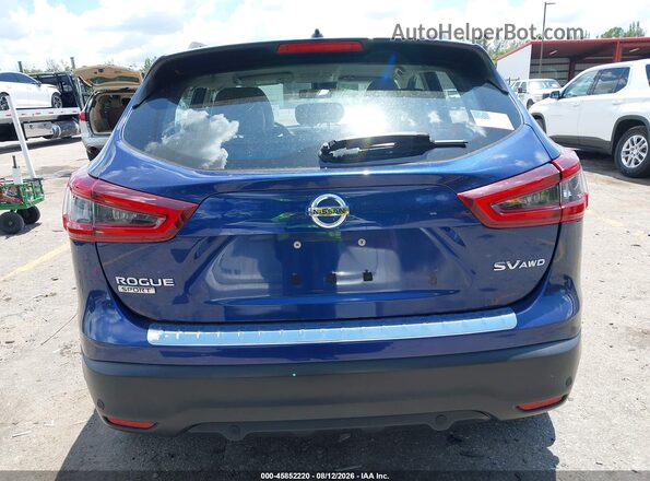 JN1BJ1BW4MW446252 2021 NISSAN ROGUE Dark Blue 