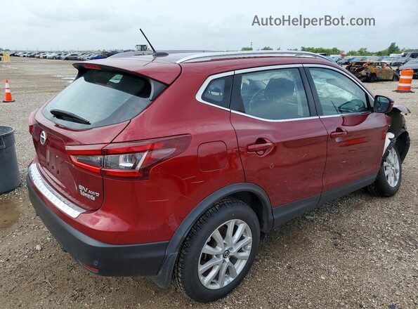 JN1BJ1BW9NW480611 2022 NISSAN ROGUE Red Вид спереду