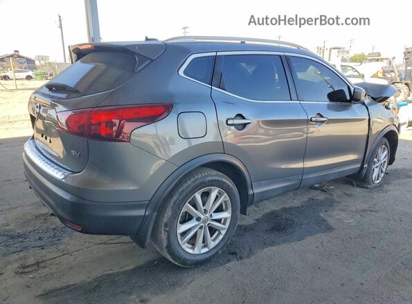 JN1BJ1CP0JW190937 2018 NISSAN ROGUE Серый Задняя правая четверть