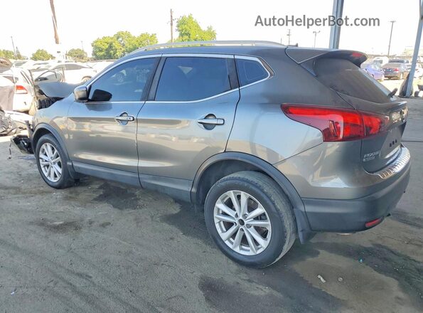 JN1BJ1CP0JW190937 2018 NISSAN ROGUE Серый Задняя левая четверть