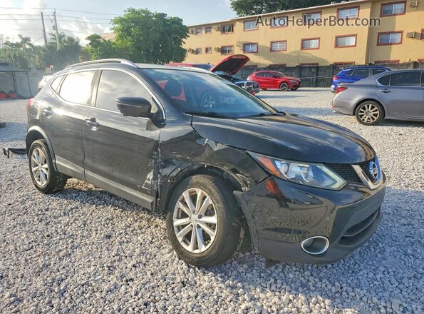 JN1BJ1CP1JW108455 2018 NISSAN ROGUE Black წინა მარჯვენა