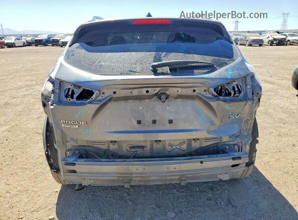 JN1BJ1CP2HW036854 2017 NISSAN ROGUE Charcoal Vista trasera