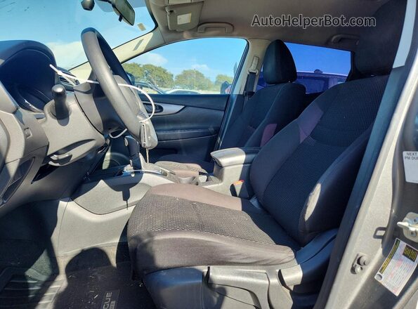 JN1BJ1CP2JW156563 2018 NISSAN ROGUE Gray VIN კოდის სტიკერის ხედი