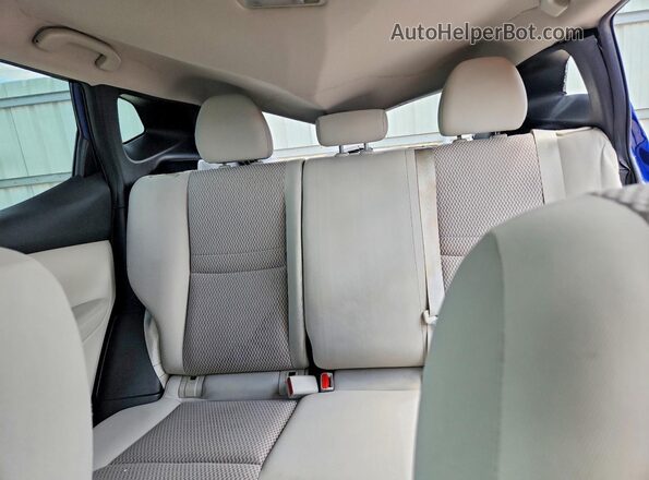 JN1BJ1CP2JW194228 2018 NISSAN ROGUE Blue Հետևի նստատեղերի տեսք