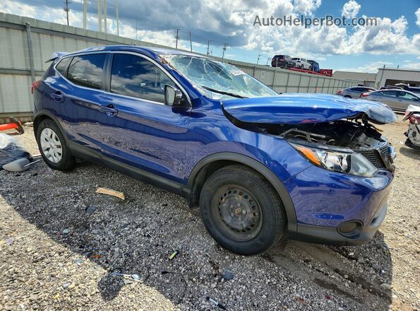 JN1BJ1CP2JW194228 2018 NISSAN ROGUE Blue Առջևի աջ