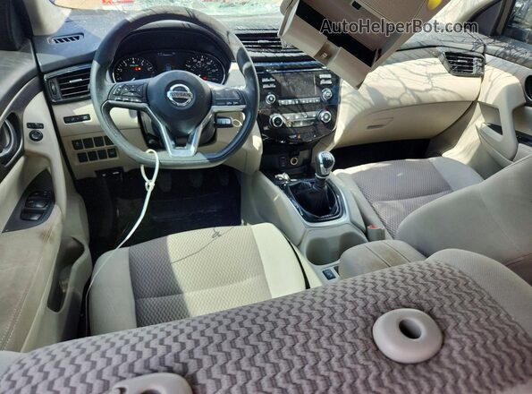 JN1BJ1CP2JW194228 2018 NISSAN ROGUE Blue Առջևի վահանակի տեսք