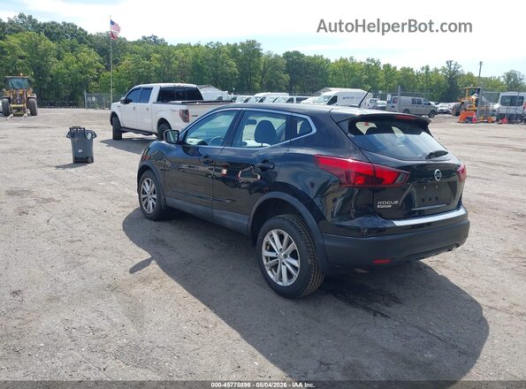 JN1BJ1CP2JW196898 2018 NISSAN ROGUE Черный Задняя левая четверть