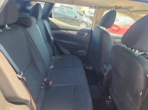JN1BJ1CP2KW214883 2019 NISSAN QASHQAI Black Հետևի նստատեղերի տեսք
