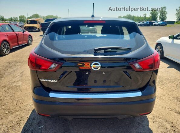 JN1BJ1CP2KW214883 2019 NISSAN QASHQAI Black Հետևի տեսք