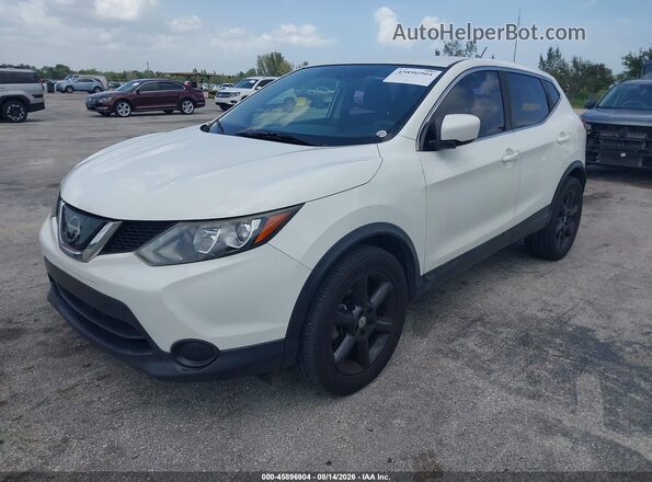 JN1BJ1CP2KW221302 2019 NISSAN ROGUE White წინა მარცხენა ხედი სამი მეოთხედიდან